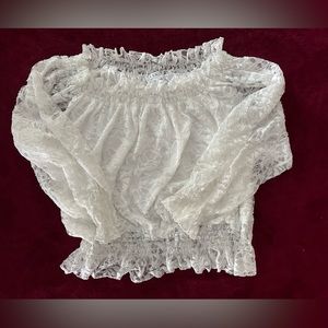 Off Shoulder Lace Top